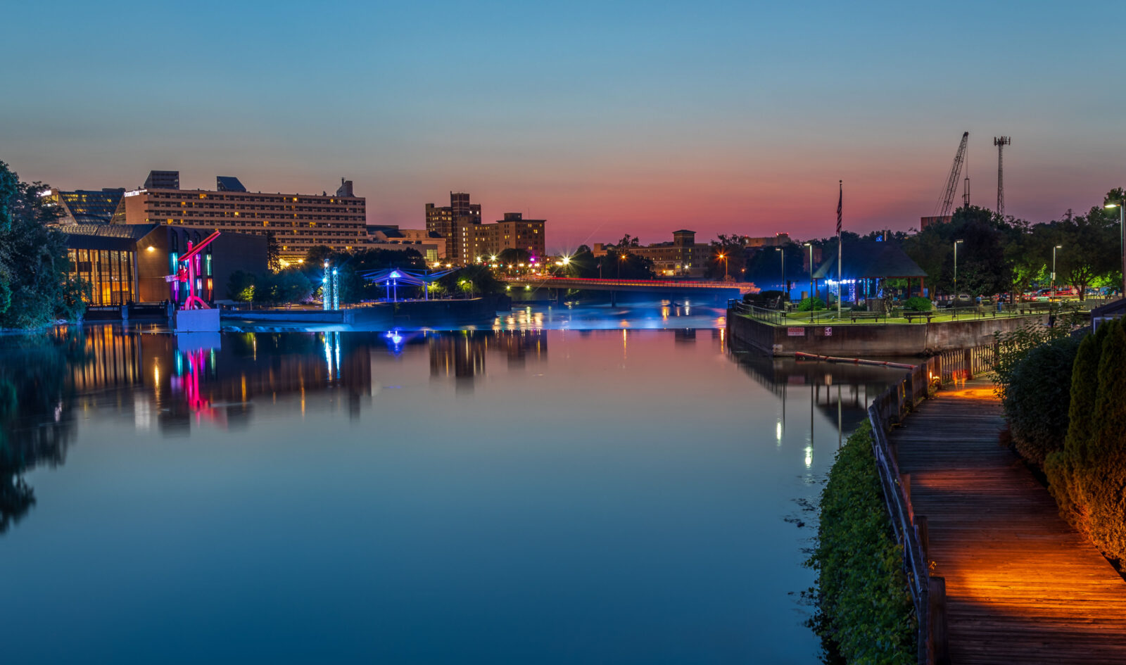 South Bend River Lights